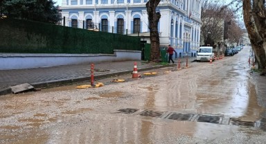 Tarihi semtte altyapı çalışmaları çamur ve kaosa dönüştü