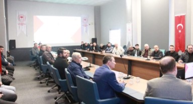 Üreticiler için bilgilendirme toplantısı düzenlendi