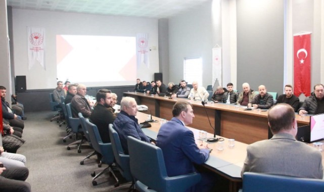 Üreticiler için bilgilendirme toplantısı düzenlendi