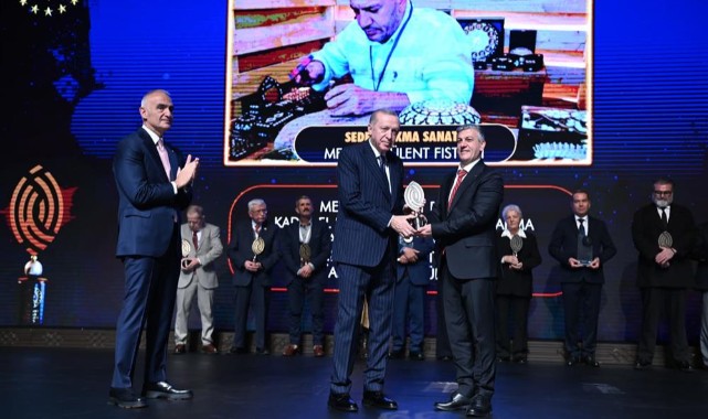 Yaşayan insan hazineleri ödül töreni düzenlendi