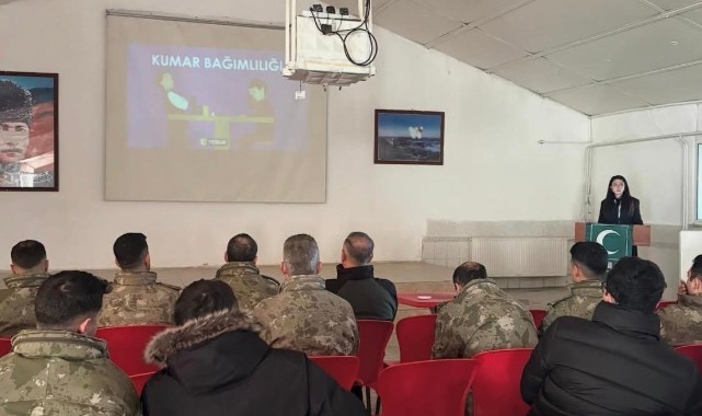 Yeşilay’dan askerlere bağımlılıkla mücadele eğitimi