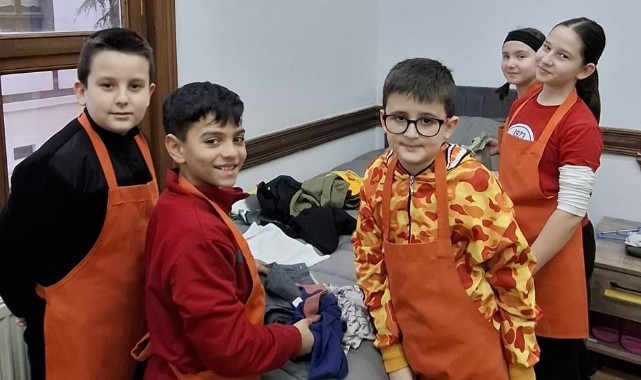 Atölyede hayat dersi: Minikler ev işlerini deneyimledi