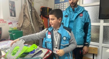 Çocuklara erken yaşta sağlık bilinci aşılanıyor