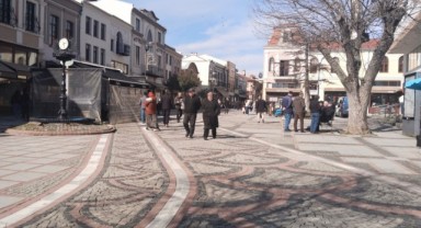 Edirne’de bahar havası hissediliyor