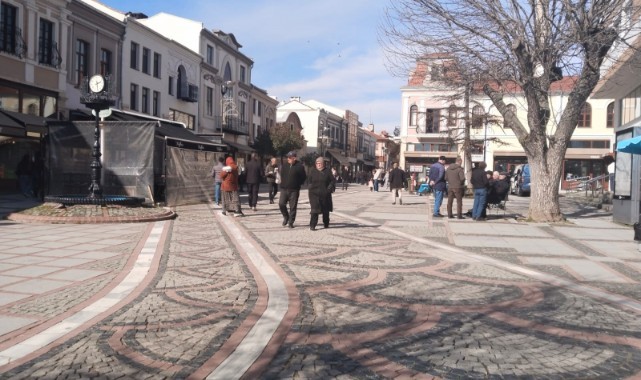 Edirne’de bahar havası hissediliyor