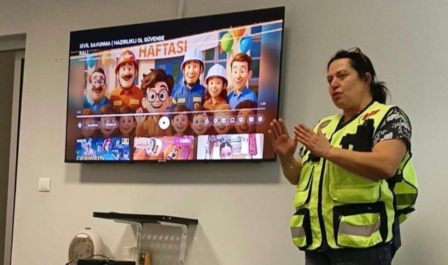 Edirne’de bakımevinde deprem ve yangın tatbikatı