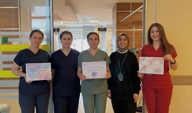 Edirne’de Dünya Kanser Günü kapsamında onkoloji ünitesine ziyaret