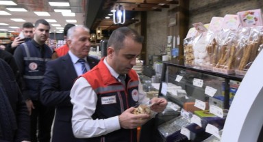 Edirne’de Ramazan öncesi zincir marketlerde denetim yapıldı