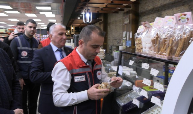 Edirne’de Ramazan öncesi zincir marketlerde denetim yapıldı