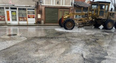 Edirne’de yollar alarm veriyor