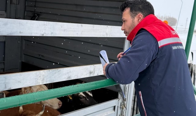 Edirneli Veteriner Hekimler Erzurum’daki denetimlere katıldı