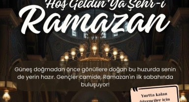 Gençlerden Ramazan’a manevi karşılama programı