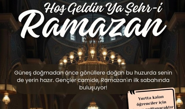 Gençlerden Ramazan’a manevi karşılama programı