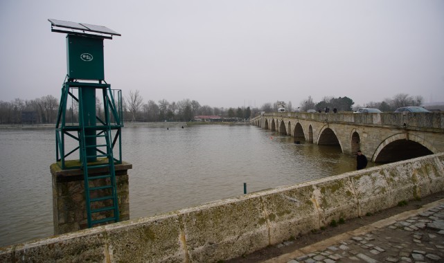 Ivoylovgrad Barajı'nda debi turuncu alarm seviyesine yükseldi