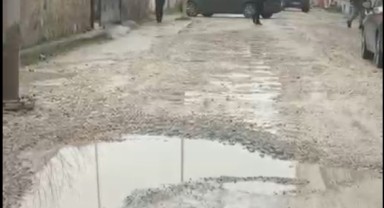 Kaleiçi çamur deryasına döndü