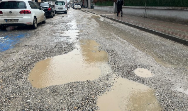 Kaleiçi'nde yol değil çile var