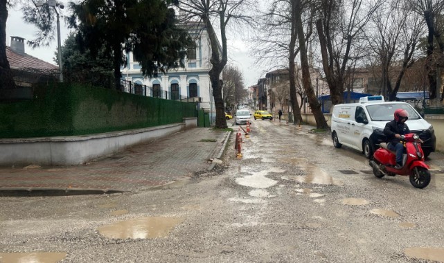 Kaleiçi'nde yol değil çile var
