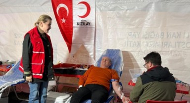 Kan bağış kampanyası düzenlendi