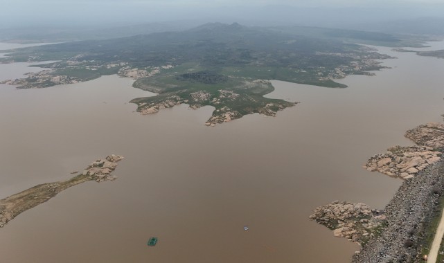 Kayalıköy Barajı'nın doluluk oranı yağışlarla arttı