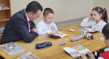 Kaymakam Aksoy öğrencilerle buluştu  