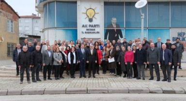 Mahir Ünal’dan AK Parti Edirne teşkilatına ziyaret