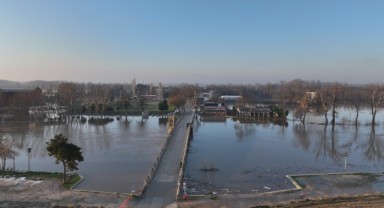 Meriç Nehri'nde taşkın riski