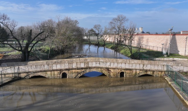 Meriç Nehri'nin debisi iki günde yaklaşık 3 katına çıktı