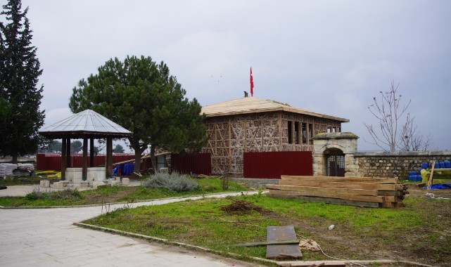 Muradiye Mevlevihanesi’nde ihya çalışmaları sürüyor