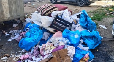 Nişancıpaşa’da çöp tepkisi: Mahalleli temizlik bekliyor