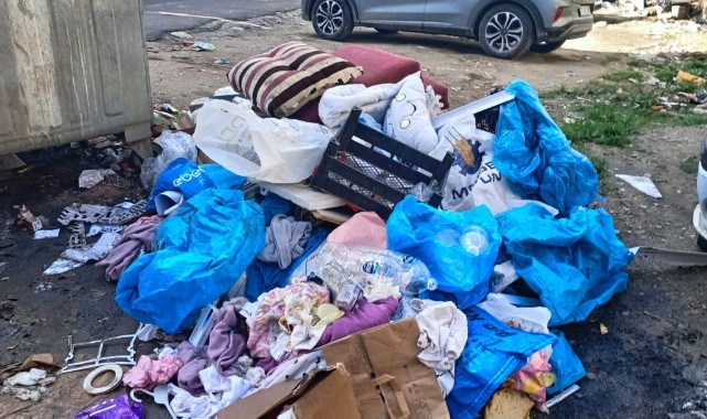 Nişancıpaşa’da çöp tepkisi: Mahalleli temizlik bekliyor
