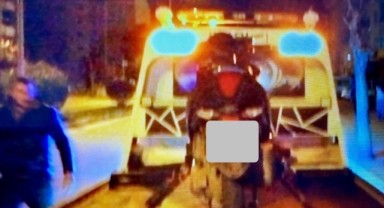 Polisten kaçtı, cezadan kaçamadı