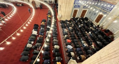 Selimiye’de restorasyon sonrası ilk namaz kılındı
