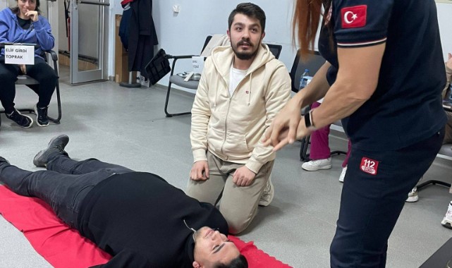 Sertifikalı ilk yardımcılar göreve hazır