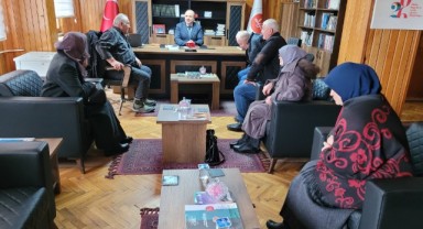 Soydaş aileler Gazze için bağış yaptı