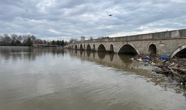 Tunca ve Meriç'te taşkın riski ortadan kalktı