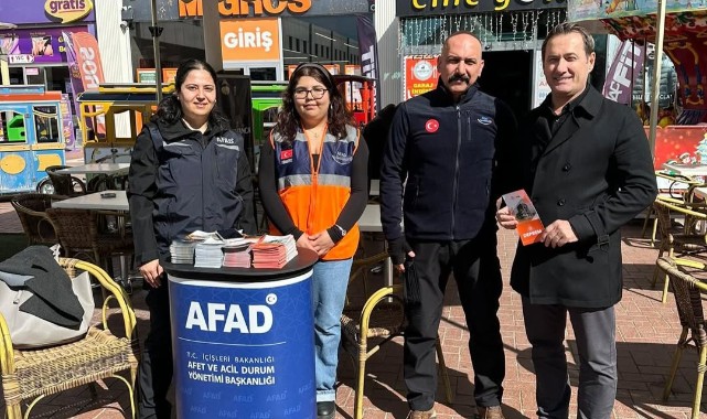 AFAD ekipleri sahada: Depreme karşı bilinç çağrısı