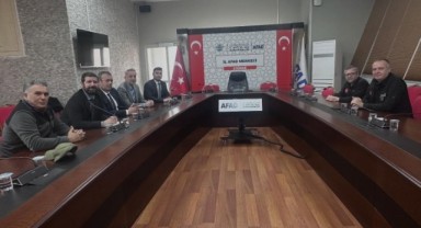 Afetlere karşı iş birliği toplantısı gerçekleştirildi