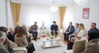 AK Parti heyetinden Şehit Polis Memuru Alışkan'ın ailesine ziyaret