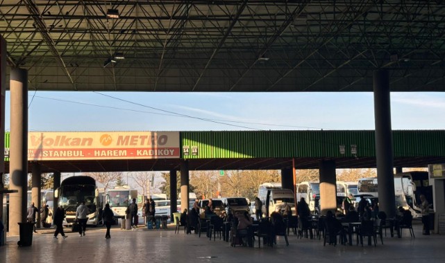 Bayram öncesi Edirne Otogarı’nda hareketlilik başladı