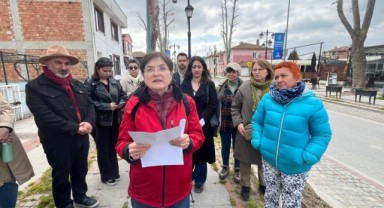 Belediyenin ağaç budama çalışmalarına tepki