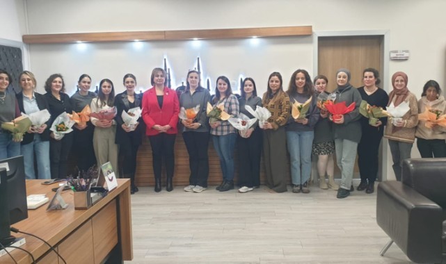 Çevre ve Şehircilik İl Müdürlüğü’nde 8 Mart kutlaması