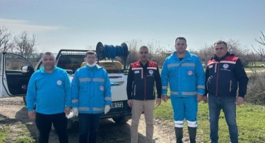 Dere kenarları ve sulak alanlarda yoğun çalışma