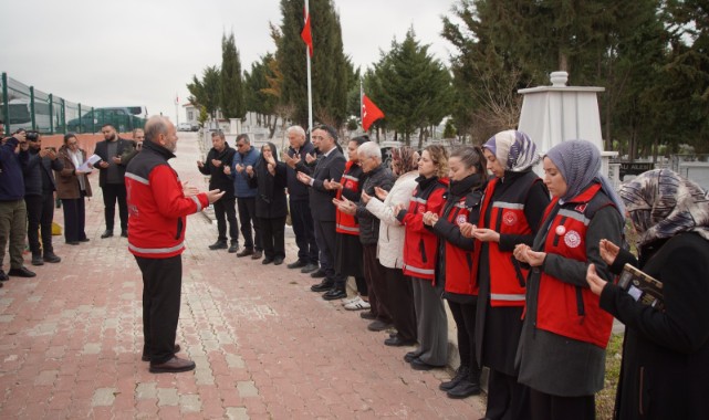 Edirne’de Şehit Kabirleri temizlendi