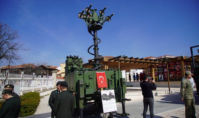 Edirne’de yerli ve milli savunma sistemleri sergilendi