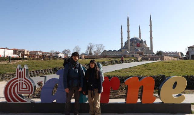 Edirne'nin tarihi gezginlerin ilgisini çekiyor