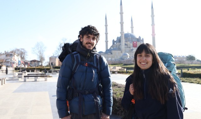 Edirne'nin tarihi gezginlerin ilgisini çekiyor