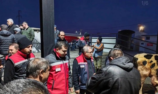 Havsa Hayvan Pazarı’nda sıkı denetim