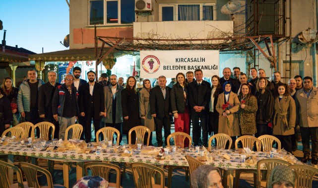 İba, Kırcasalih’te vatandaşlarla iftar sofrasında buluştu