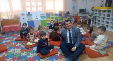 İlçe Milli Eğitim Müdürü Kemik öğrencilerle buluştu