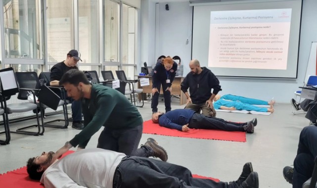 İlkyardım eğitimleri devam ediyor